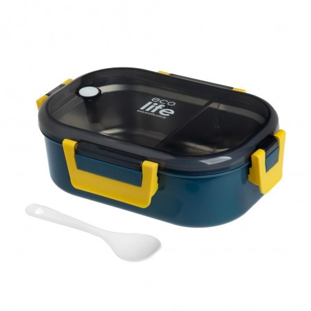 ECO LIFE BLUE ΦΑΓΗΤΟΔΟΧΕΙΟ 900ml ΜΕ ΧΩΡΙΣΜΑ