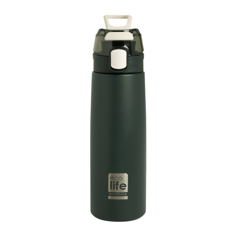 ECO LIFE DARK GREEN THERMOS 550ml ΜΕ INFUSER
