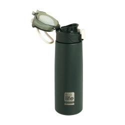 ECO LIFE DARK GREEN THERMOS 550ml ΜΕ INFUSER