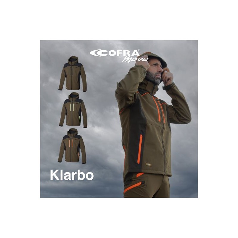 SOFTSHELL JACKET COFRA KLARBO CLAY