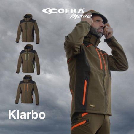 SOFTSHELL JACKET COFRA KLARBO CLAY