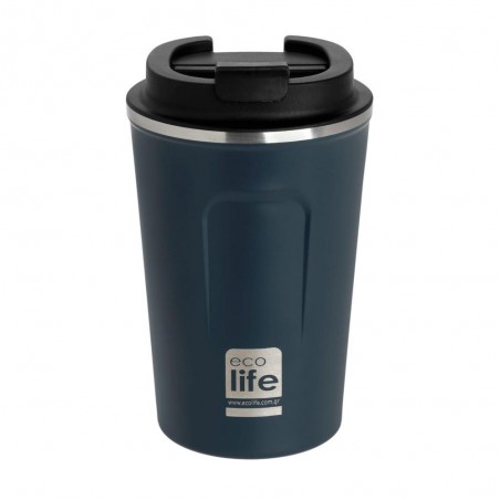 DARK BLUE COFFEE THERMOS ECOLIFE 370ml