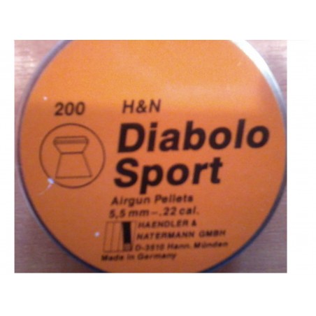 ΣΦΑΙΡΙΔΙΑ ΑΕΡΟΒΟΛΟΥ  H&N DIABOLO SPORT 5,5ΜΜ