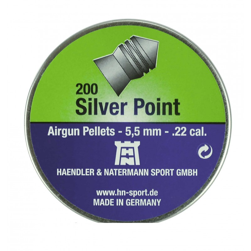 ΣΦΑΙΡΙΔΙΑ ΑΕΡΟΒΟΛΟΥ  H&N SILVERPOINT 5,5ΜΜ