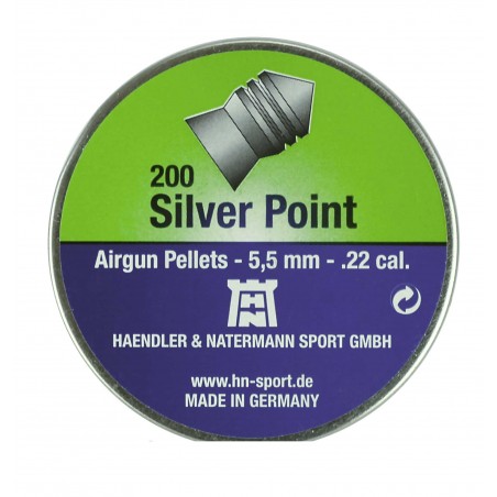 ΣΦΑΙΡΙΔΙΑ ΑΕΡΟΒΟΛΟΥ  H&N SILVERPOINT 5,5ΜΜ